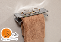 カウンター付きタオルハンガー