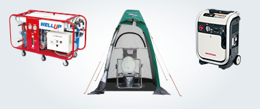 共用部に防災倉庫を設置